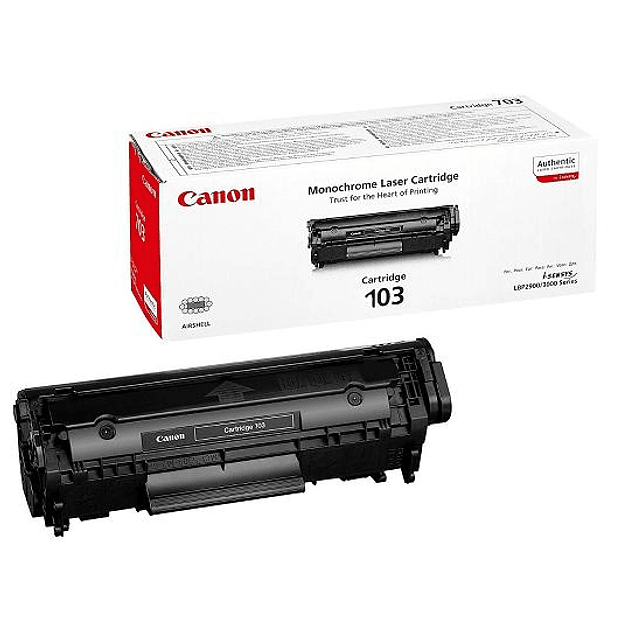 Tóner Canon "103" Negro 2,500pag.