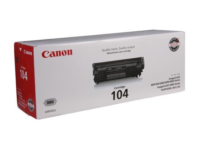 Tóner Canon "104" Negro 2,000pag.