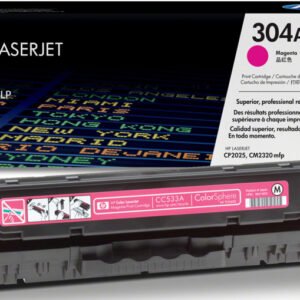 Toner HP 304A (CC533A) Magenta 2,800 Pag Color LaserJet CP2025