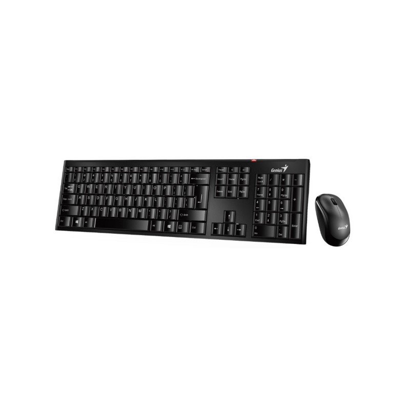 Teclado Genius + Mouse Slimstar 8000SE Wireless Black SP (0028053)
