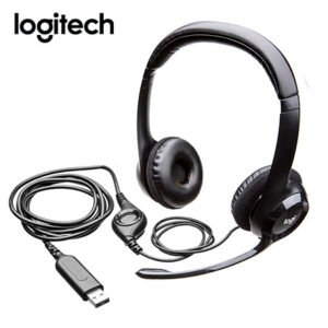 Audífono Logitech C/Microf. H390 USB Noise Cancelling (981-000014)