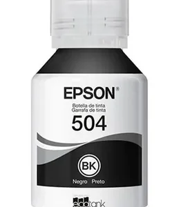 Botella de Tinta Epson T504 (T504120) Negro 127ml
