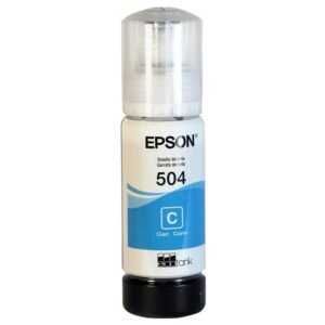 Botella de Tinta Epson T504 (T504220) Cyan 70ml