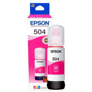 Botella de Tinta Epson T504 (T504320) Magenta 70ml