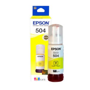 Botella de Tinta Epson T504 (T504420) Yellow 70ml