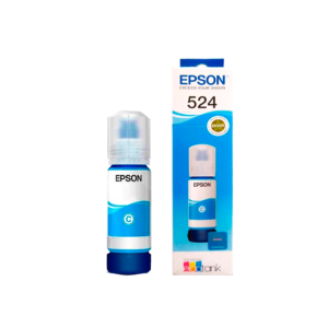 Botella de Tinta Epson T524 (T524220) Cyan 70ml