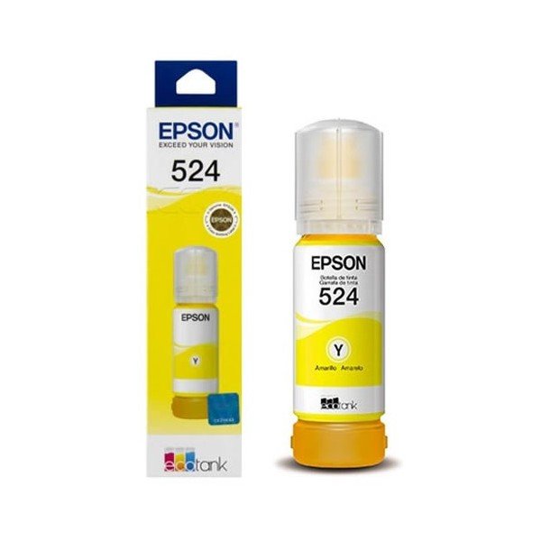 Botella de Tinta Epson T524 (T524420) Yellow 70ml