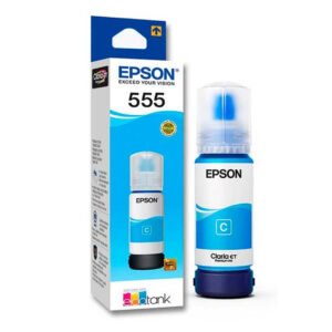 Botella de Tinta Epson T555220 (555) Cyan 70ml