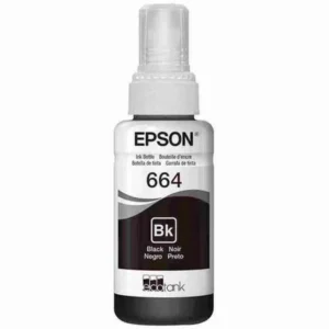 Botella de Tinta Epson T664 (T664120) Negro 70ml