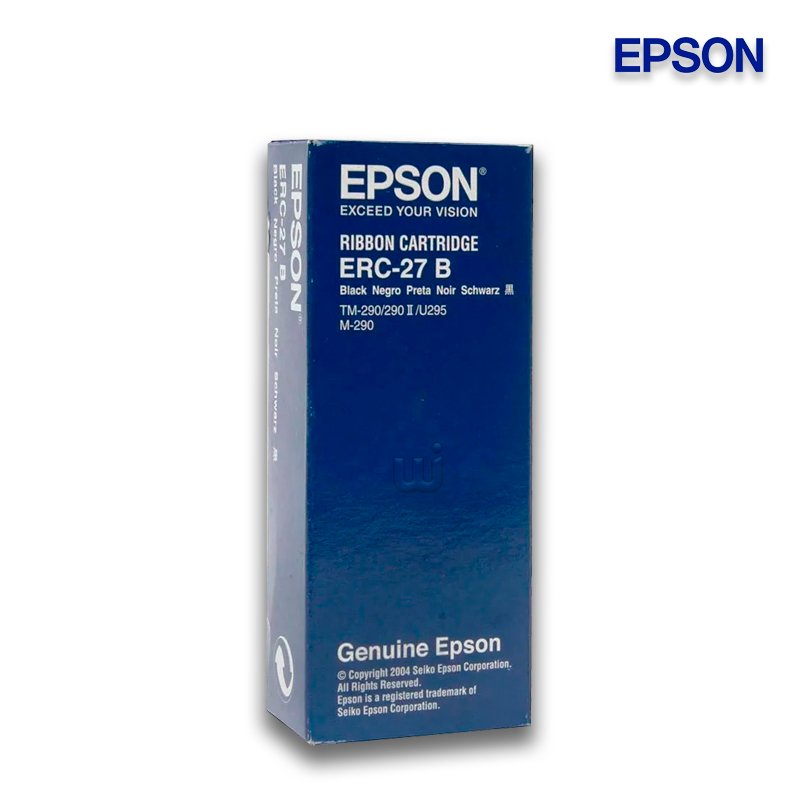 Cinta Epson ERC-27B Negro TM-290 TM-290II TM-U295