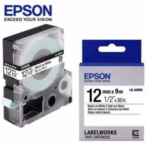 Cinta Epson LK-4WBN Labelworks Standard 1/2″