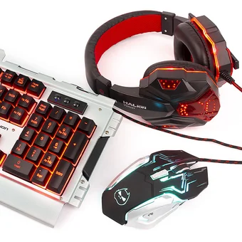Combo Halion Gamer HA-860C (Teclado+Audifono+Mouse)