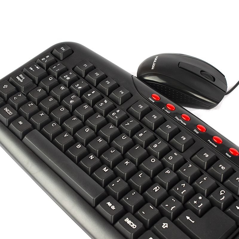 Combo Halion Teclado+Mouse KM-2011 Negro