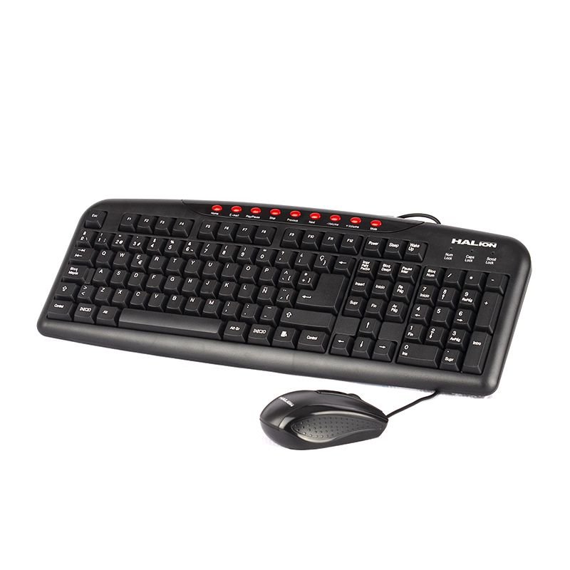 Combo Halion Teclado+Mouse KM-2011 Negro