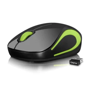Mouse Cybertel M300 Inalambrico Prince Green/Black