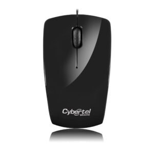 Mouse Cybertel Bravio M216 Black USB Retractil