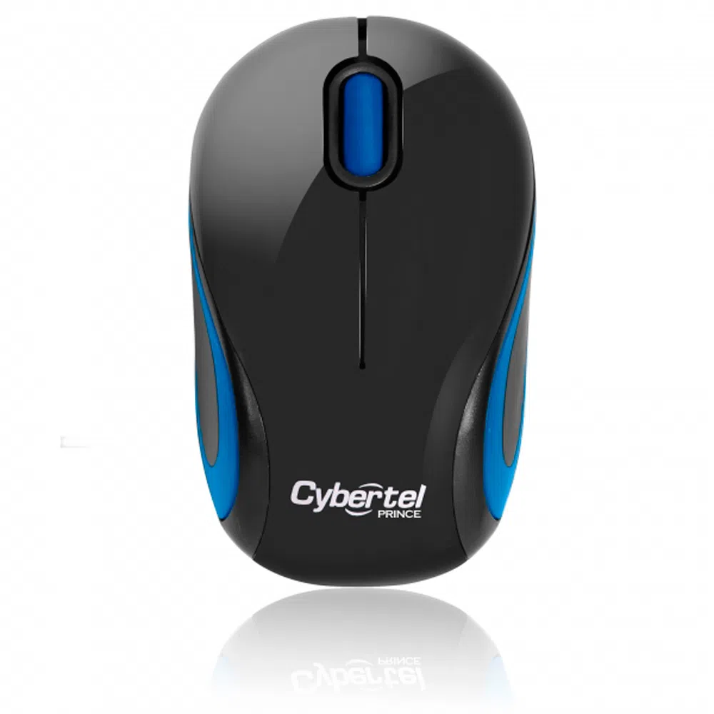 Mouse Cybertel M300 Inalambrico Prince Blue/Black