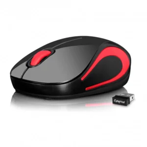 Mouse Cybertel M300 Inalambrico Prince Red/Black
