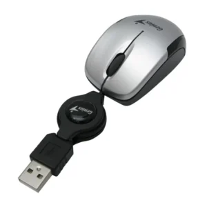 Mouse Genius Micro Traveler V2 USB Silver (0022663)