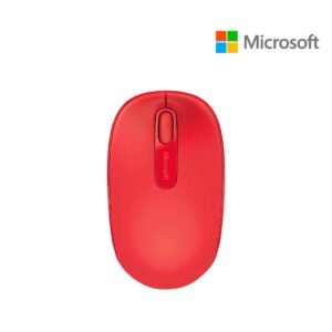 Mouse Microsoft Inalambrico 1850 Usb Rojo