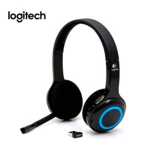 Audífono Logitech C/Microf. H600 USB Wireless Black (0023563)