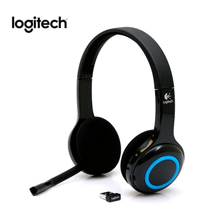 Audífono Logitech C/Microf. H600 USB Wireless Black (0023563)
