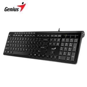 Teclado Genius Slimstar 230 USB Black SP (0026707)