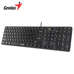 Teclado Genius Slimstar 126 USB Multimedia Black SP (0027250)