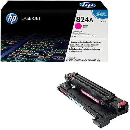 Tambor Hp CB387A (824A) Magenta 23,000 Pag LaserJet Color CP601
