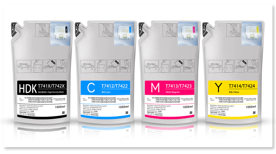 Tinta Epson T741300 Magenta 1LT SureColor SC-F6000