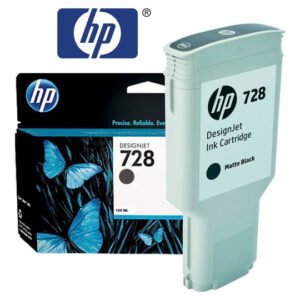 Tinta HP 3WX25A (728) Matte Black 130ML | DesignJet T730, T830