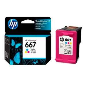 Tinta HP 3YM78AL (667) Tricolor 100 Pag. | DeskJet 2775, 6475
