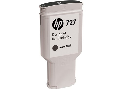 Tinta HP C1Q12A (727A) Matte Black 300ML DesignJet T1500