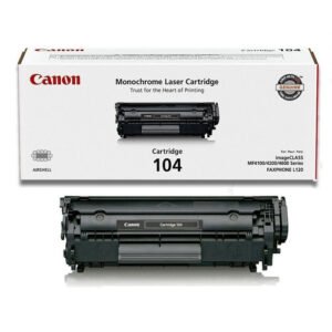 Tóner Canon "104" Negro 2,000pag.