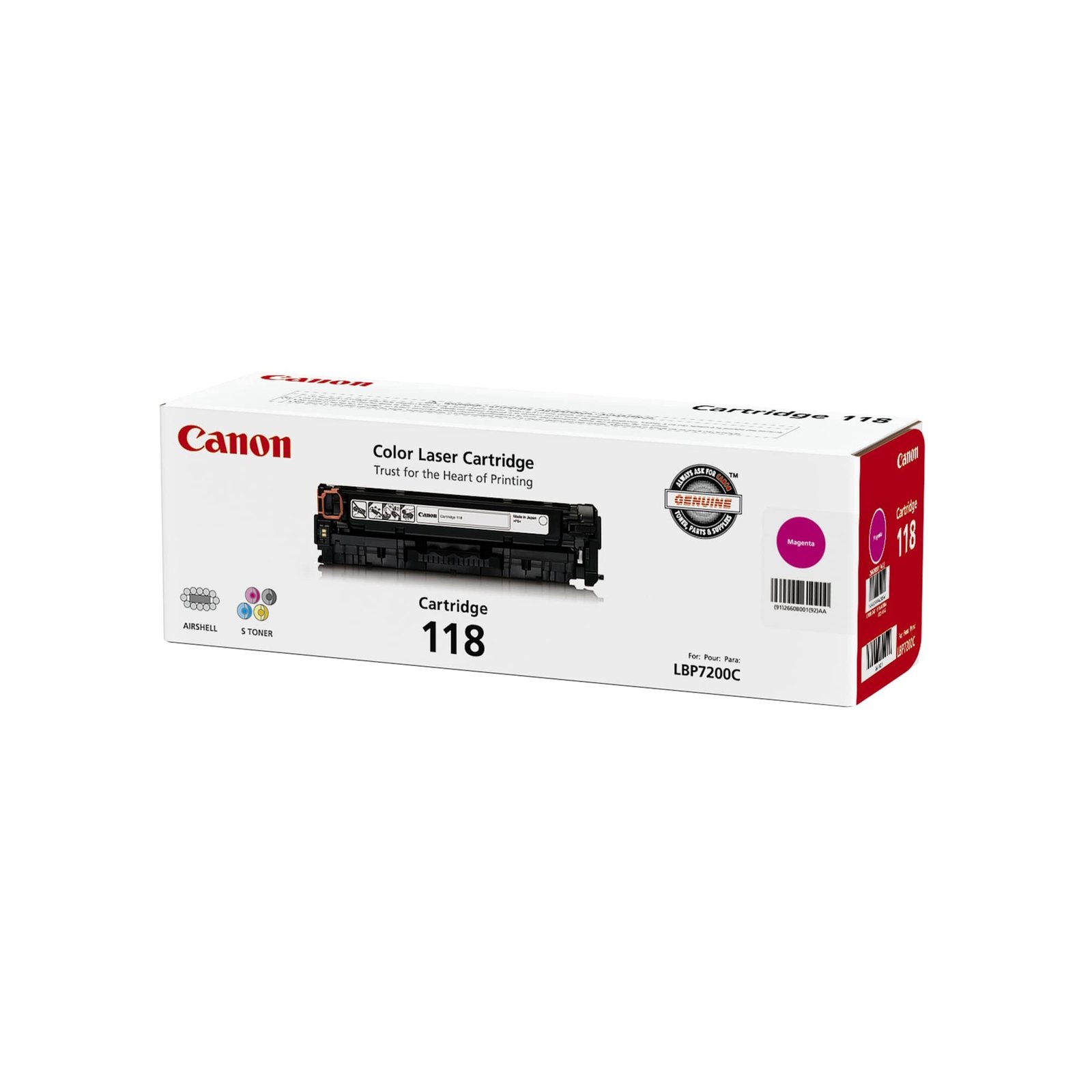 Toner Canon 118 Magenta 2,900pag