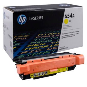 Tóner HP 654A (CF332A) Yellow 15,000 Pag Color LaserJet Enterprise M651dn