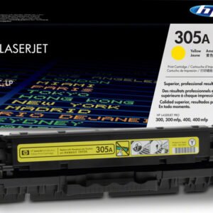 Tóner HP 305A (CE412A) Yellow 2,600 Pag LaserJet Color M351A