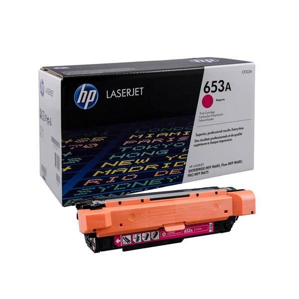 Tóner HP 653A (CF323A) Magenta 16,500 Pag Color LaserJet Enterprise Flow M680z