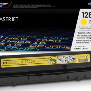 Toner Hp 128A (CE322A) Yellow 1,300pg LaserJet CM1410