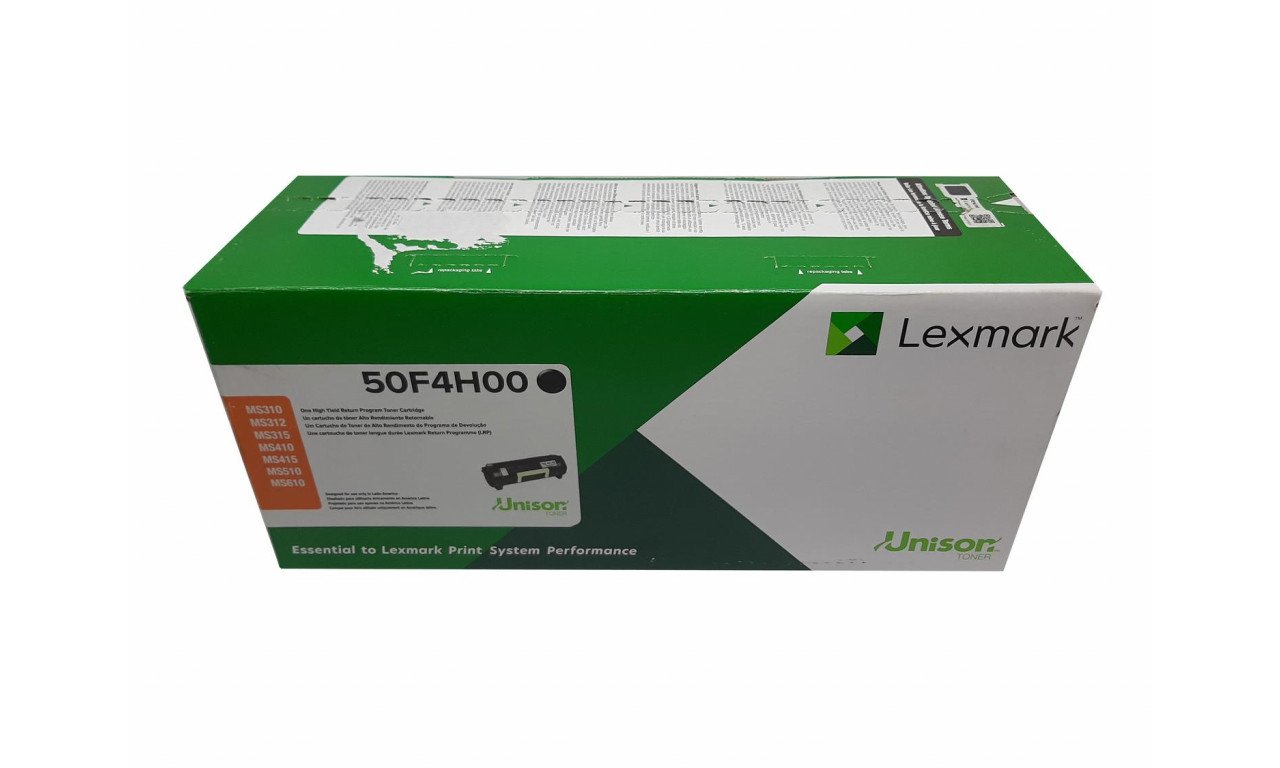 Tóner Lexmark 50F4H00 Negro 5,000pag