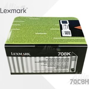 Tóner Lexmark 70C8HK0 Negro 4,000pag