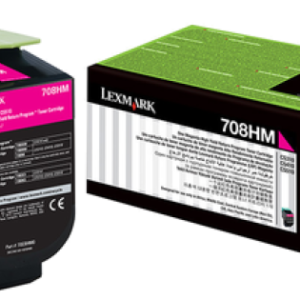 Tóner Lexmark 70C8HM0 Magenta 3,000pag