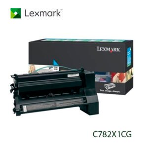 Tóner Lexmark C782X1CG Cyan 15,000pag