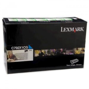 Tóner Lexmark C792X1CG Cyan 20,000pag