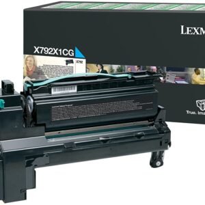 Tóner Lexmark C792X1CG Cyan 20,000pag