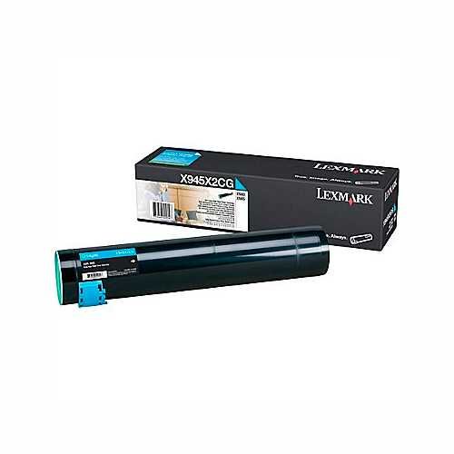 Tóner Lexmark X945X2CG Cyan 22,000pag