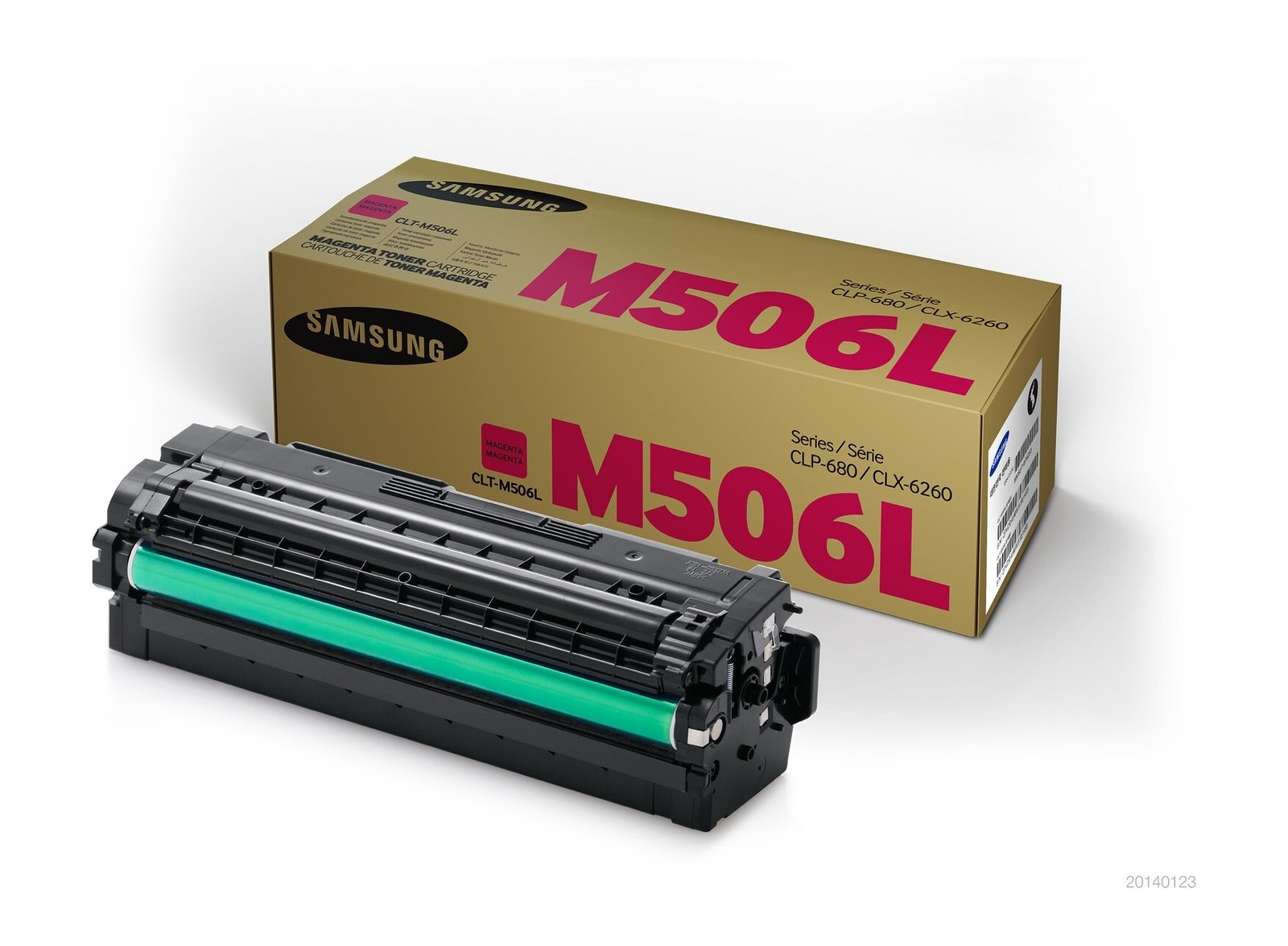 Tóner Samsung CLT-M506L SU309A Magenta 3,500pag.