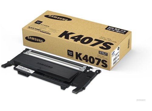Tóner Samsung CLT-k407S Negro 1,500pag.