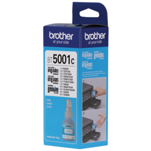 Botella De Tinta Brother BT-5001C Cyan 48.8ML