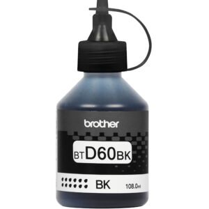 Botella de Tinta Brother BTD-60BK Negro 108ML